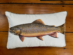 Remarkable Trout - Embroidered Pillow Covers