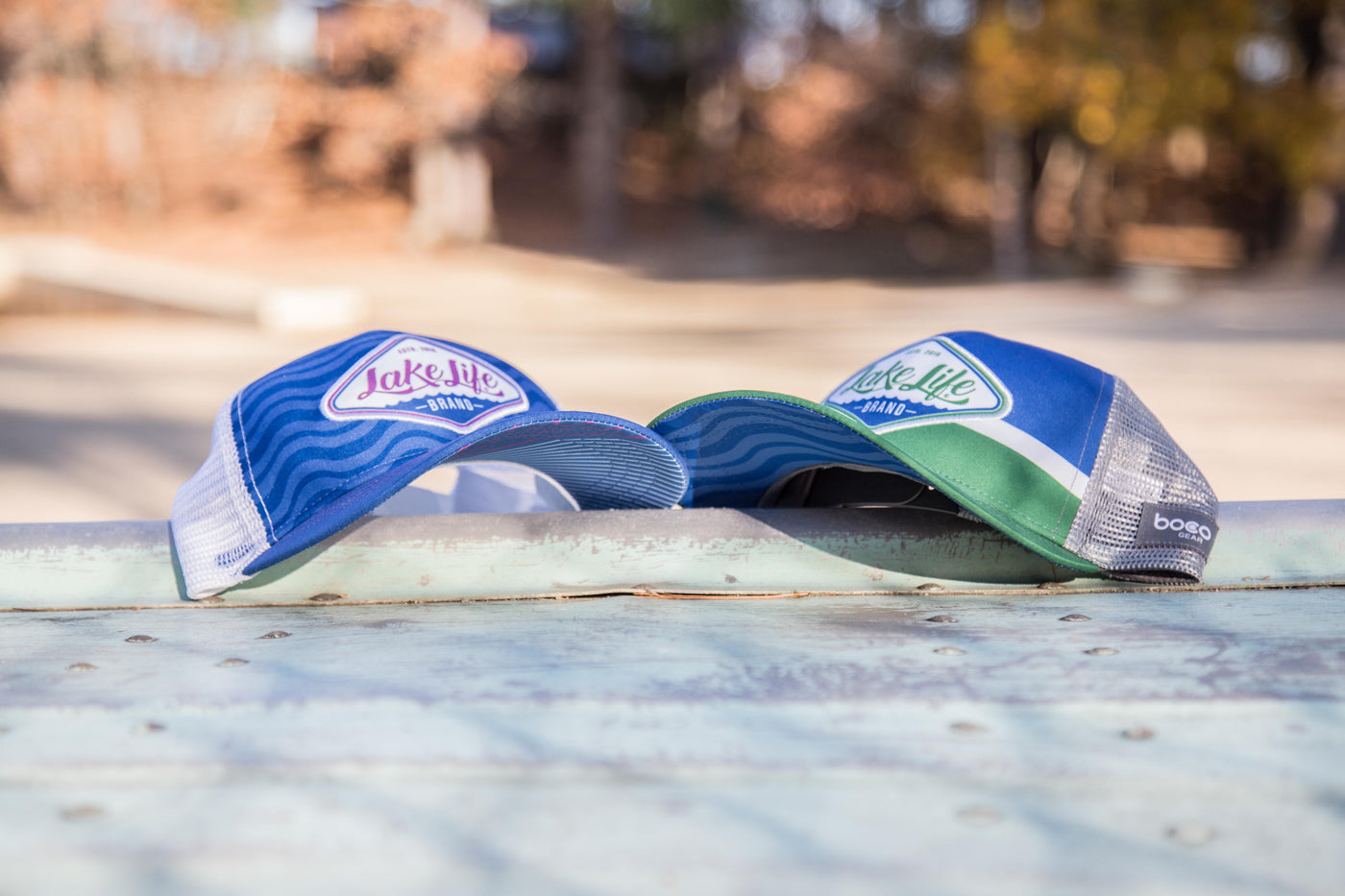 Lake Life Brand Trucker Cap