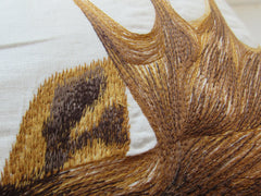 Splendid Moose - Embroidered Pillow Covers