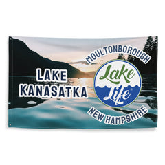 Let it Fly - Lake Kanasatka - Custom Flag