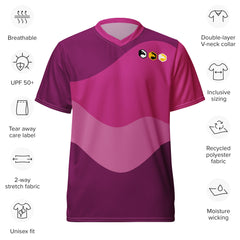 Raspberry Sorbet - Recycled Practice Jersey