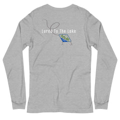 Lured to the Lake - Sylvan Lake Compass - Custom Long Sleeve