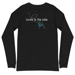 Lured to the Lake - Sylvan Lake Compass - Custom Long Sleeve
