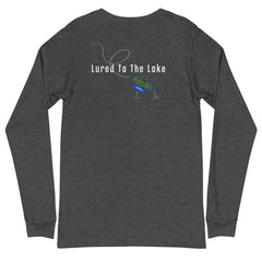 Lured to the Lake - Sylvan Lake Compass - Custom Long Sleeve