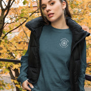 Lured to the Lake - Sylvan Lake Compass - Custom Long Sleeve