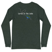 Lured to the Lake - Sylvan Lake Compass - Custom Long Sleeve