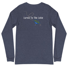Lured to the Lake - Sylvan Lake Compass - Custom Long Sleeve