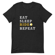 Eat. Sleep. Ride. Repeat. Unisex Tee