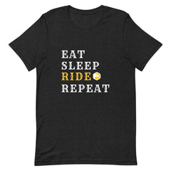 Eat. Sleep. Ride. Repeat. Unisex Tee