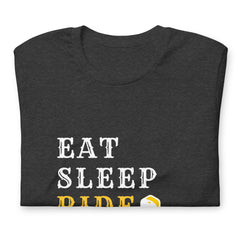Eat. Sleep. Ride. Repeat. Unisex Tee