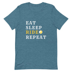 Eat. Sleep. Ride. Repeat. Unisex Tee