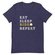 Eat. Sleep. Ride. Repeat. Unisex Tee