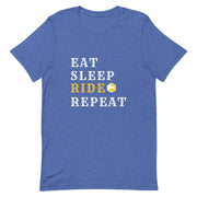 Eat. Sleep. Ride. Repeat. Unisex Tee