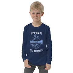 Jump On In™ - Lake Kanasatka - Custom Youth Long Sleeve