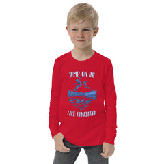 Jump On In™ - Lake Kanasatka - Custom Youth Long Sleeve