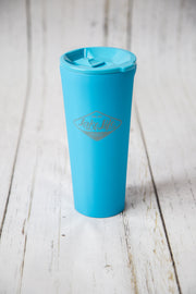 24oz insulated lake life brand drink tumbler