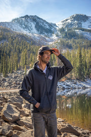 Full-zip Logo Hoodie